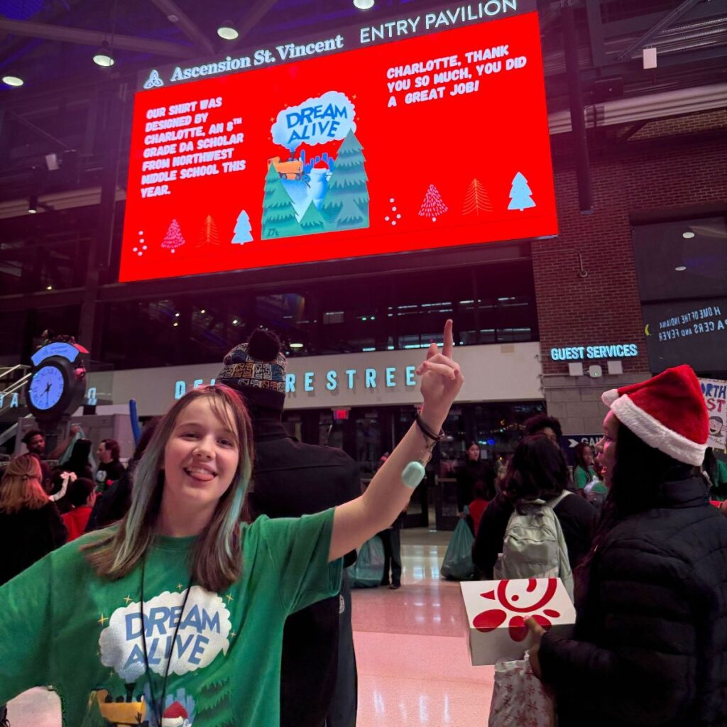 DREAM Christmas t-shirt winner